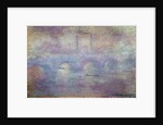 The Waterloo Bridge, Fog Effect, 1903 by Claude Monet