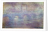The Waterloo Bridge, Fog Effect, 1903 by Claude Monet