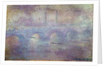The Waterloo Bridge, Fog Effect, 1903 by Claude Monet