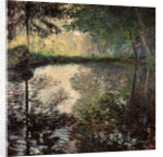 Pond at Montgeron, c1876. by Claude Monet