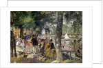 Bathing on the Seine (La GrenouillÃ©re) by Pierre-Auguste Renoir