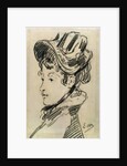 Madame Jules Guillemet, c1880. by Edouard Manet