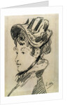 Madame Jules Guillemet, c1880. by Edouard Manet