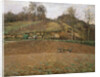 Ploughland, 1874. by Camille Pissarro