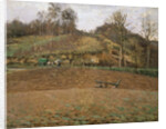 Ploughland, 1874. by Camille Pissarro