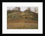 Ploughland, 1874. by Camille Pissarro