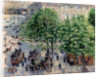Place du ThÃ©Ã¢tre FranÃ§ais in Paris. Spring by Camille Pissarro