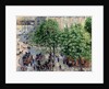 Place du ThÃ©Ã¢tre FranÃ§ais in Paris. Spring by Camille Pissarro