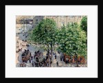 Place du ThÃ©Ã¢tre FranÃ§ais in Paris. Spring by Camille Pissarro