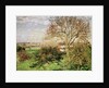 Autumn morning at Ãˆragny by Camille Pissarro