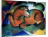 Red Bullock, 1912-1913. by Franz Marc