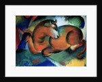 Red Bullock, 1912-1913. by Franz Marc