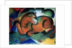Red Bullock, 1912-1913. by Franz Marc