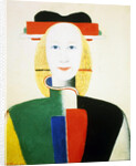 A Girl with a Comb, 1932-1933 by Kazimir Malevich