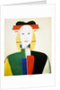 A Girl with a Comb, 1932-1933 by Kazimir Malevich