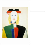 A Girl with a Comb, 1932-1933 by Kazimir Malevich