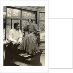 Russian author Leonid Andreyev with his wife, early 20th century. by Karl Karlovich Bulla