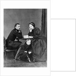 Grand Duke Nicholas Nikolaevich (the elder) of Russia with his wife and son, c1861-c1863 by Unknown