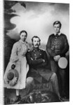 Tsar Alexander II of Russia with his daughter Maria and son Alexei, 1863 by Ivan Fyodorovich Alexandrovsky