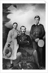 Tsar Alexander II of Russia with his daughter Maria and son Alexei, 1863 by Ivan Fyodorovich Alexandrovsky