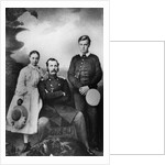 Tsar Alexander II of Russia with his daughter Maria and son Alexei, 1863 by Ivan Fyodorovich Alexandrovsky