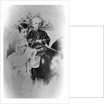Grand Duchess Maria Alexandrovna and Grand Duke Sergei Alexandrovich of Russia, c1860-c1862 by Unknown