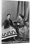 Grand Duchess Maria Alexandrovna of Russia with Anna Tyutcheva, 1864 by Unknown