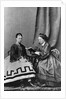 Grand Duchess Maria Alexandrovna of Russia with Anna Tyutcheva, 1864 by Unknown