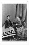Grand Duchess Maria Alexandrovna of Russia with Anna Tyutcheva, 1864 by Unknown