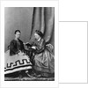 Grand Duchess Maria Alexandrovna of Russia with Anna Tyutcheva, 1864 by Unknown