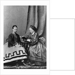 Grand Duchess Maria Alexandrovna of Russia with Anna Tyutcheva, 1864 by Unknown