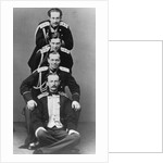 Grand Dukes Alexander Alexandrovich and Vladimir Alexandrovich of Russia, c1870-c1875(?) by Sergei Levitsky