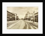 View of the Arbat Street from the Church of the Life-Giving Trinity, Moscow, Russia, 1888 by Unknown