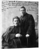 Russian author Maxim Gorky and singer Feodor Chaliapin, 1901 by Unknown