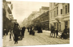 Petrovka Street in winter, Moscow, Russia, 1912 by Unknown