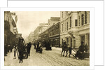 Petrovka Street in winter, Moscow, Russia, 1912 by Unknown