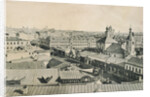 View of the Arbat in Moscow, Russia, late 19th or early 20th century by Unknown