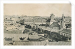 View of the Arbat in Moscow, Russia, late 19th or early 20th century by Unknown
