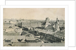 View of the Arbat in Moscow, Russia, late 19th or early 20th century by Unknown