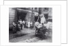 Unloading food, the House of Scientists, Petrograd, Russia, c1920-c1924(?) by Unknown