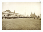 The trading rows in Red Square, Moscow, Russia, 1888 by Unknown