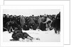 Bashkirs kuresh wrestling, Russia, 1913 by Unknown