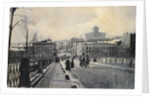 View of Znamenka Street in winter, Moscow, Russia, early 20th century by Unknown