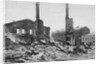 Destruction on a Moscow street after the Revolution, Russia, December 1905 by Unknown