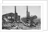 Destruction on a Moscow street after the Revolution, Russia, December 1905 by Unknown