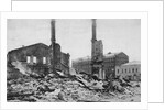 Destruction on a Moscow street after the Revolution, Russia, December 1905 by Unknown