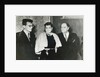 Russian composer Dmitri Shostakovich, singer Maria Maksakova and writer Aleksey Tolstoy, 1943 by Unknown