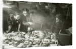 Actresses of the Moscow Art Theatre preparing presents for the Red Army, USSR, 1943 by Anonymous