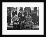 Conference of the Allied leaders, Yalta, Crimea, USSR, February 1945 by Anonymous