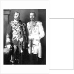 Tsar Nicholas II of Russia and George V of the United Kingdom, 1913 by Anonymous